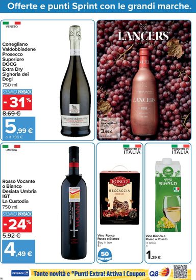 Volantino Carrefour - Carrefour - Punti Sprint Payback valido dal 23/10 al 05/11 - pagina 18