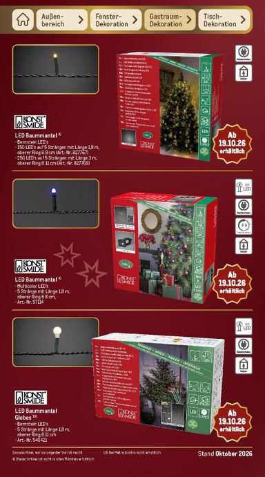 Prospekt METRO - Metro - Weihnachten gültig ab 01.10. bis 31.10. - seite 99