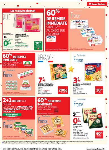 Catalogue Auchan - Auchan - 25 jours valable dès le 27/10 au 31/10 - page 15