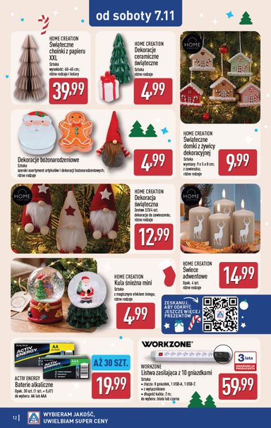 Gazetka ALDI - ALDI - Artykuły przemysłowe i tekstylia od 04.11. do 07.11. - strona 12
