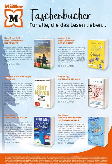 Prospekt Müller - Müller - Taschenbücher gültig ab 01.10. bis 31.12. - seite 10