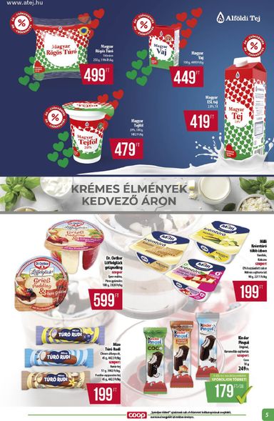 Akciós újság Coop - Coop - Alföld érvényes 10.22.-tól 10.28.-ig - 5 oldal