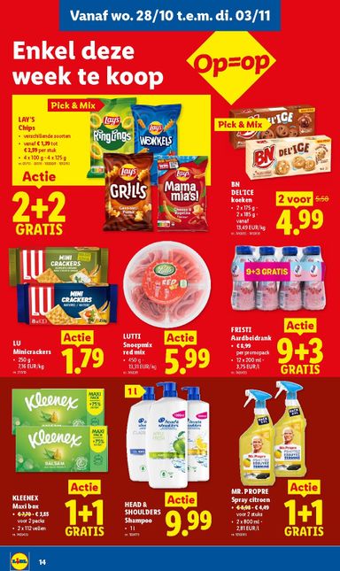 Folder Lidl - Lidl van 26/10 tot 31/10 - side 14