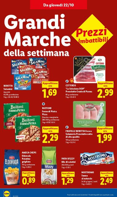 Volantino Lidl - Lidl valido dal 22/10 al 28/10 - pagina 18