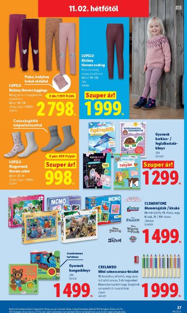 Akciós újság Lidl - Lidl - Nonfood érvényes 10.29.-tól 11.04.-ig - 27 oldal