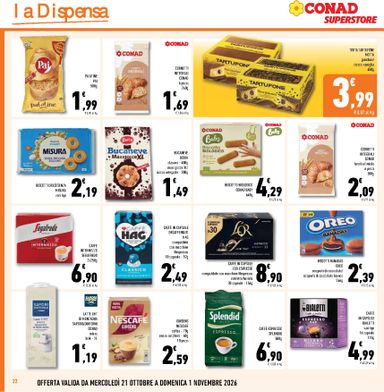 Volantino Conad Superstore - Conad Superstore valido dal 21/10 al 01/11 - pagina 22