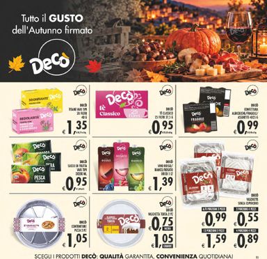 Volantino Decò - Decò - Gourmet valido dal 23/10 al 02/11 - pagina 11