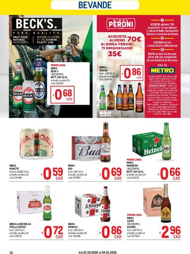 Volantino METRO - Metro - Sardegna valido dal 22/10 al 04/11 - pagina 16