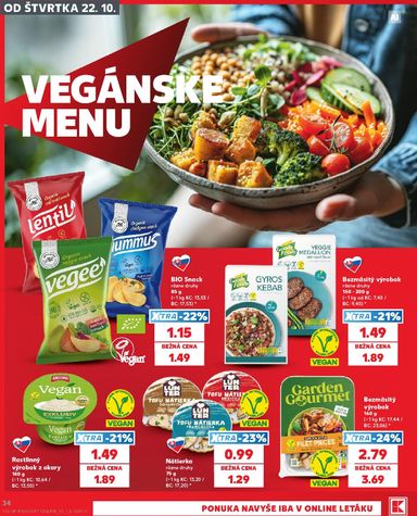 Leták Kaufland - Kaufland od 22.10. do 28.10. - strana 34