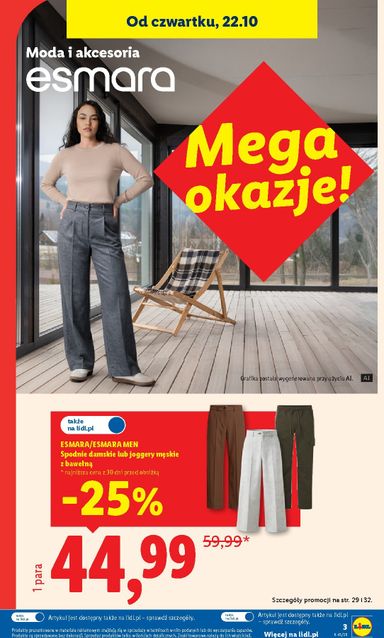 Leták Lidl Polsko - Lidl Polsko - Katalog Okazji od 19.10. do 24.10. - strana 3