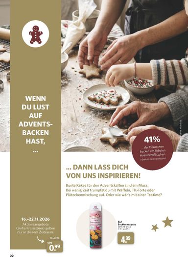 Prospekt Combi - Combi - Besondere Momente gültig ab 26.10. bis 29.11. - seite 22