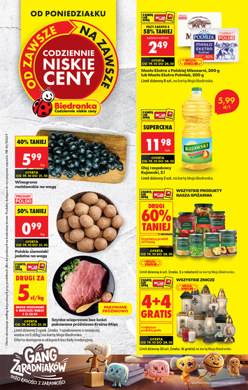 Gazetka Biedronka - Biedronka od 19.10. do 24.10. - strona 1