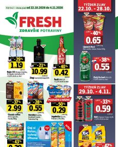 Fresh - Stredné a západné Slovensko