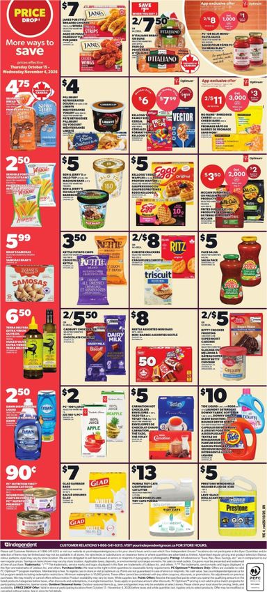 Flyer Independent Grocer - Independent Grocer valid since 10-29 until 11-04 - page 2