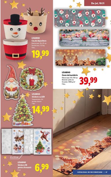 Catalogul Lidl - Lidl - Decorațiuni de la 05.11. până la 31.12. - pagina 27