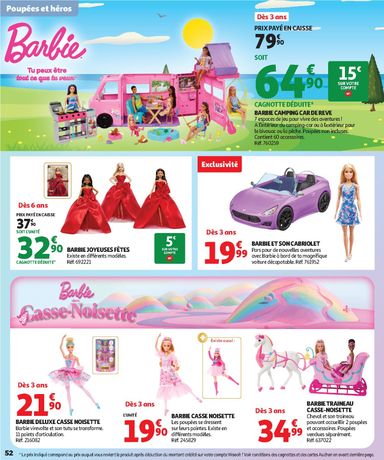 Catalogue Auchan - Auchan - Jouets de Noël valable dès le 16/10 au 06/12 - page 52