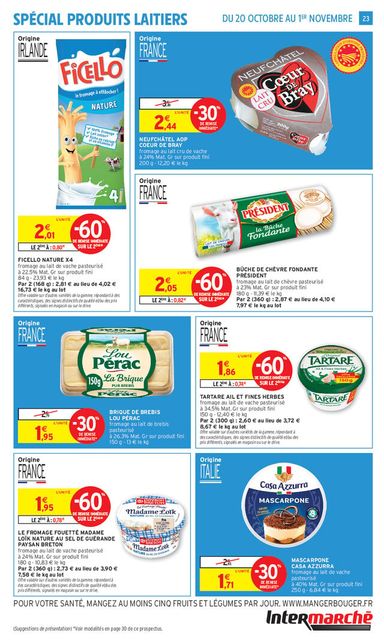 Catalogue Intermarché - Intermarché Hyper valable dès le 20/10 au 01/11 - page 23