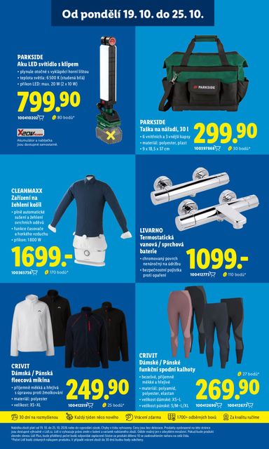 Leták Lidl - Lidl - Spotřební zboží od 19.10. do 25.10. - strana 3