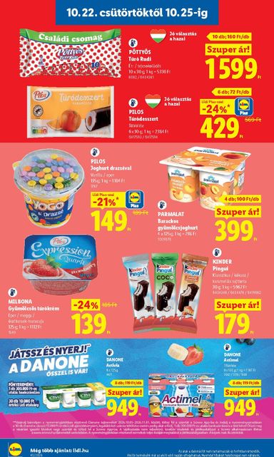 Akciós újság Lidl - Lidl érvényes 10.22.-tól 10.28.-ig - 12 oldal