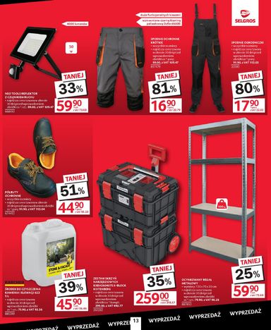 Gazetka Selgros - Selgros cash&carry - Totalna Wyprzedaż od 22.10. do 04.11. - strona 13