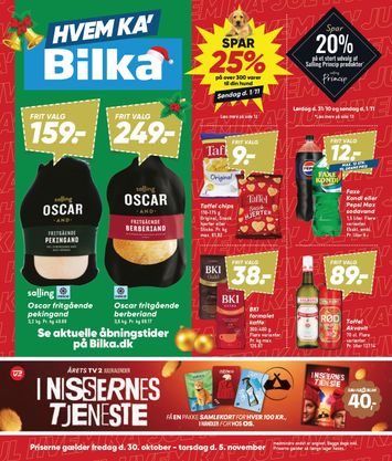 Brochurer Bilka - Bilka gyldig fra 30.10. til 05.11. - side 1