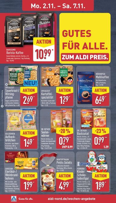 Prospekt ALDI Nord - ALDI NORD gültig ab 02.11. bis 07.11. - seite 9