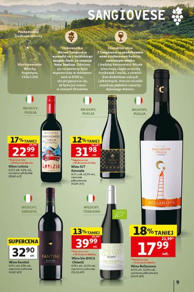 Gazetka Auchan - Hipermarket Auchan - Wino od 05.10. do 31.10. - strona 9