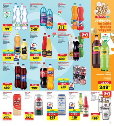 Akciós újság INTERSPAR - INTERSPAR érvényes 10.29.-tól 11.04.-ig - 13 oldal