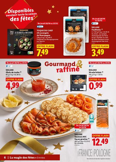 Catalogue Lidl - Lidl - Noël valable dès le 29/10 au 27/12 - page 6