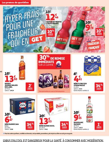 Folder Auchan - Auchan - Le Goût du Réconfort van 06/10 tot 18/10 - side 40