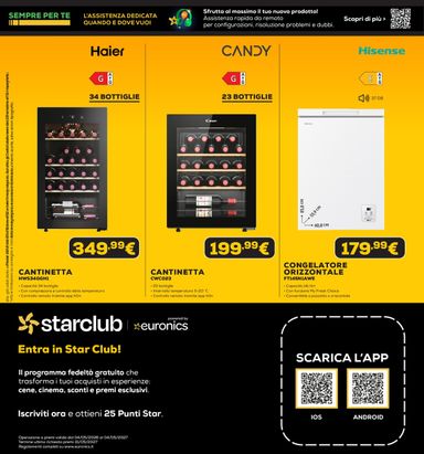 Volantino Euronics - Euronics - Black Friday Anteprima valido dal 29/10 al 11/11 - pagina 44