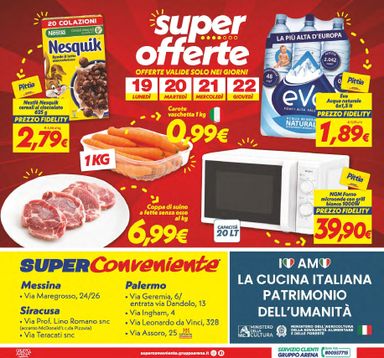 Volantino Super Conveniente - Super Conveniente - Messina, Siracusa, Palermo valido dal 13/10 al 22/10 - pagina 28