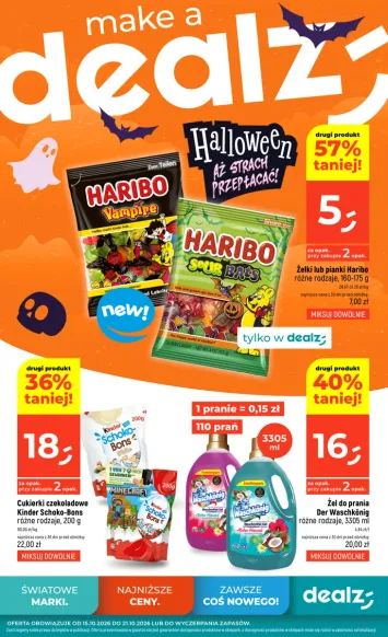 Gazetka Dealz - Dealz od 15.10. do 21.10. - strona 1