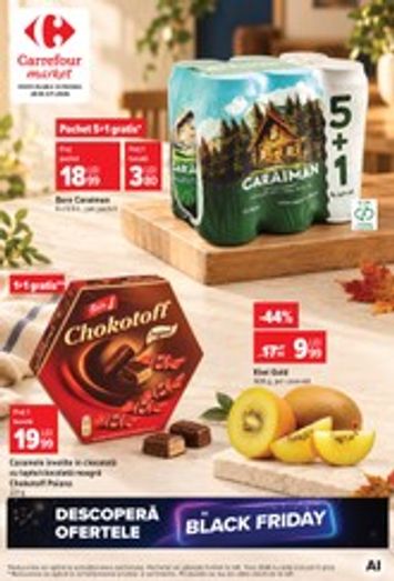 Catalogul Carrefour - Carrefour Market de la 28.10. până la 03.11. - pagina 1