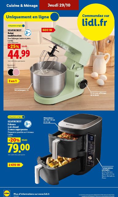 Catalogue Lidl - Lidl - Exclu Web valable dès le 26/10 au 29/10 - page 10