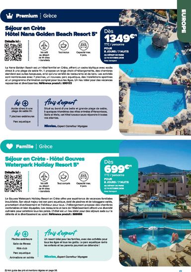 Catalogue Carrefour Market - Carrefour Market - Voyages valable dès le 22/01 au 31/12 - page 17