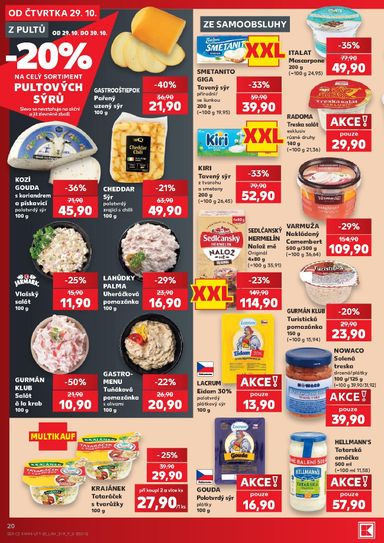 Leták Kaufland - Kaufland - Kolín od 29.10. do 03.11. - strana 20