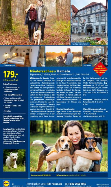 Prospekt Lidl - Lidl - Urlaub mit Hund gültig ab 29.07. bis 31.12. - seite 6