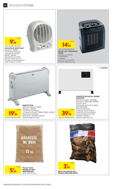 Catalogue Intermarché - Intermarché valable dès le 13/10 au 25/10 - page 46