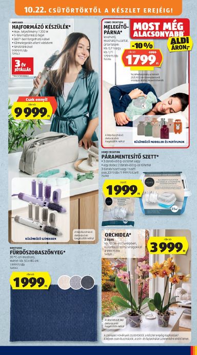 Akciós újság Aldi - Aldi - Középső sor termékei érvényes 10.22.-tól 10.28.-ig - 3 oldal