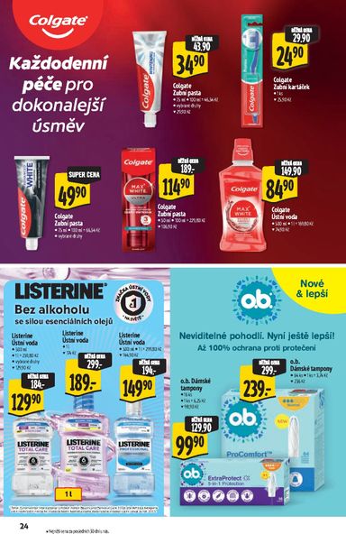 Leták Albert - Albert Hypermarket - Značková kvalita od 21.10. do 03.11. - strana 24