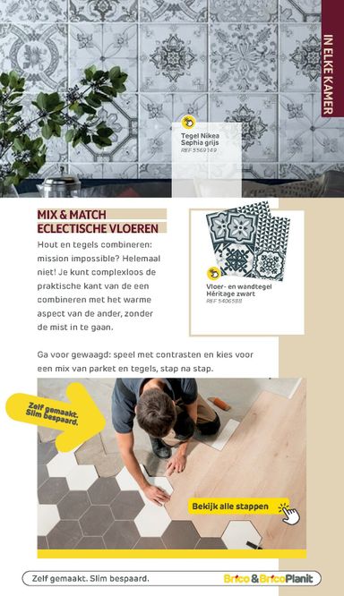 Folder Brico - Brico - Vloer Magazine van 01/01 tot 31/12 - side 58
