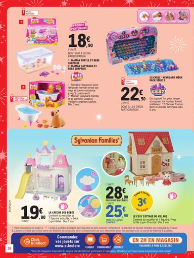 Catalogue E.Leclerc - E.Leclerc - Jouets valable dès le 13/10 au 05/12 - page 36