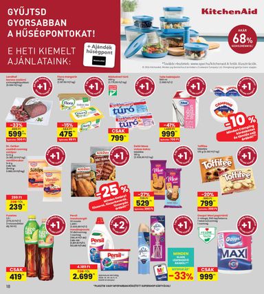 Akciós újság Spar - INTERSPAR érvényes 10.29.-tól 11.04.-ig - 18 oldal