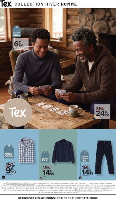 Catalogue Carrefour - Carrefour - Tex Catalogue Hiver valable dès le 20/10 au 02/11 - page 11