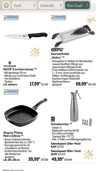 Prospekt METRO - Metro - Saisonkatalog Erfolgsrezept gültig ab 01.10. bis 31.12. - seite 75