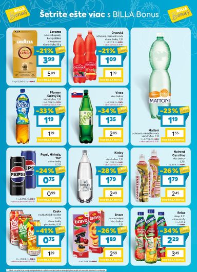 Leták Billa - Billa - Bonus leták od 28.10. do 03.11. - strana 8