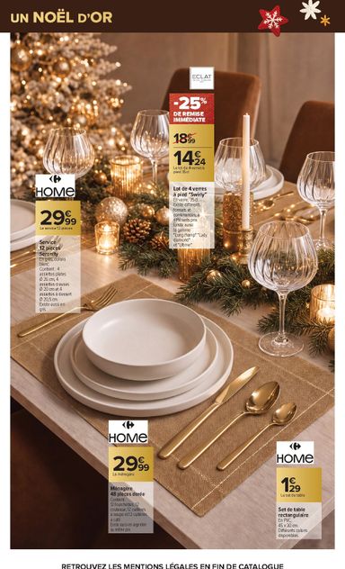 Catalogue Carrefour - Carrefour - La Maison valable dès le 03/11 au 07/12 - page 24