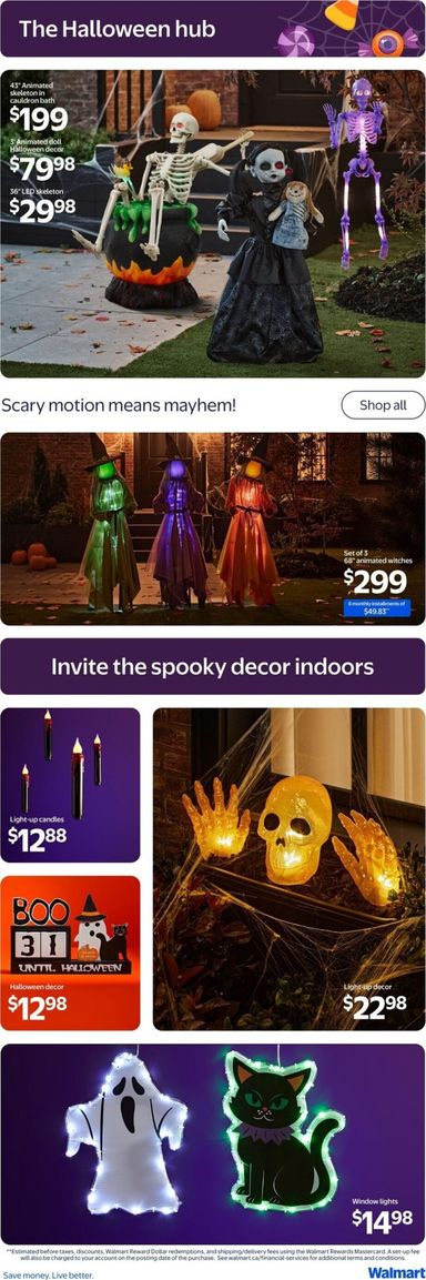 Flyer Walmart - Walmart - The Halloween Hub valid since 10-01 until 10-31 - page 2