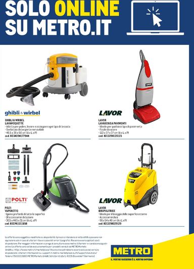 Volantino METRO - Metro - Catalogo Detergenza valido dal 04/06 al 04/06 - pagina 68
